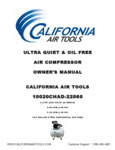 California Air Tools 10020CHAD-22060 Owner's Manual California Air Tools 10020CHAD-22060 Owner's Manual