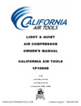 California Air Tools 1P1060S Owner's Manual California Air Tools 1P1060S Owner's Manual