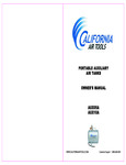 California Air Tools AUX05A and AUX10A Owner's Manual