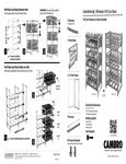 Cambro Full-Size Stationary Can Racks