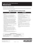 Care and Use Sheet Care and Use Sheet