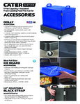 CaterGator Pan Accessories Spec Sheet CaterGator Pan Accessories Spec Sheet