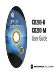 Motorola Solutions_cb200_user guide