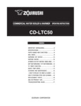 Zojirushi CD-LTC50 Manual