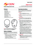 CDN SD1104 Instructions CDN SD1104 Instructions