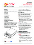 CDN SD2210X Instructions CDN SD2210X Instructions