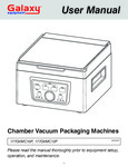 Chamber Vacuum Packaging Machine 177GVMC_Manual