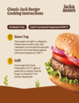 Burger instructions