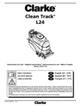 Clarke Clean Track L24 Instruction Manual Clarke Clean Track L24 Instruction Manual