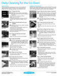 Cleaning Instructions Cleaning Instructions