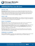 BAKALON Use & Care