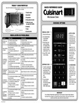 Cuisinart Microwave cmw-70 Quick Reference Guide