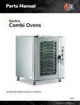 Parts manual for combi ovens Parts manual for combi ovens