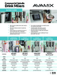Avamix Commercial Spindle Drink Mixers Buying Guide Avamix Commercial Spindle Drink Mixers Buying Guide