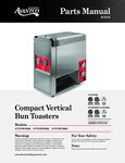 Compact Vertical Toaster Parts Manual
