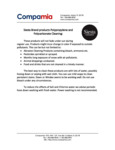 Compamia-Cleaning Instructions Siesta Polypropylene and Polycarbonate Compamia-Cleaning Instructions Siesta Polypropylene and Polycarbonate