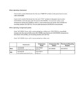 CG1 and CG2 Thermostat Compatibility Notes CG1 and CG2 Thermostat Compatibility Notes