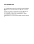 Regency Sink / Worktable Compatibility Notes 01/01/2024