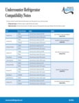 Undercounter Compatibility Notes 05_02_2023