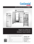 Continental Refrigerator Reach-Ins & Roll-Ins Manual Continental Refrigerator Reach-Ins & Roll-Ins Manual