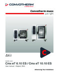 Convotherm Maxx 6.10-10.10 - Usage Convotherm Maxx 6.10-10.10 - Usage