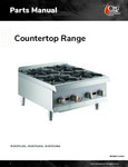 Cooking Performance Group Countertop_Range_Parts_Manual Cooking Performance Group Countertop_Range_Parts_Manual