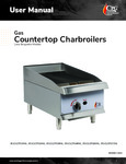 Cooking Performance Group Lava Briquette Charbroilers User Manual Cooking Performance Group Lava Briquette Charbroilers User Manual