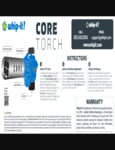Core torch instructions Core torch instructions