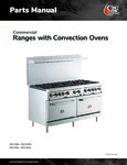 CPG Range with Convection Ovens Parts Manual