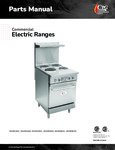 CPG Electric Ranges Parts Manual CPG Electric Ranges Parts Manual