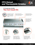 CPG Griddles Sell Sheet