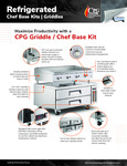 CPG Sell Sheet for COTP Refrigerated Chef Base Kits