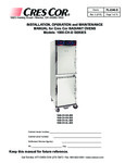 Cres Cor Radiant Oven Manual