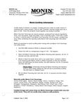 Monin Curdling Info