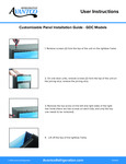 Avantco Custom Panel Instructions - GDCS Avantco Custom Panel Instructions - GDCS