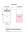 30-Strike Matchbook Template 30-Strike Matchbook Template
