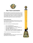 Customization Information Customization Information