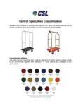 CSL Luggage Cart Customization CSL Luggage Cart Customization