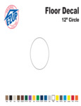 E-Z Up 12" Circle Template E-Z Up 12" Circle Template
