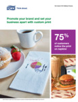 Tork Custom Print Tabletop Products