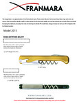 Franmara 2015 Customization Template Franmara 2015 Customization Template