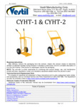 CYHT-1 CYHT-2 Manual CYHT-1 CYHT-2 Manual