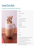 DaVinci Caramel Churro Mocha Recipe