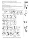 Deck Mount Faucet Instructions