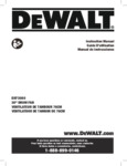 DEWALT DXF3080 30inch 3-SPEED HEAVY-DUTY INDUSTRIAL DRUM FAN - 8000 CFM