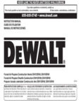 DeWalt DXH-FAV Owners Manual