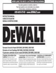 DeWalt DXH-HD Owners Manuel DeWalt DXH-HD Owners Manuel