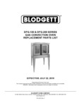Blodget DFG Parts Diagram Blodget DFG Parts Diagram