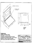 Omnimed STANDARD WALL DESK - ALUMINUM Specs Diagram Omnimed STANDARD WALL DESK - ALUMINUM Specs Diagram
