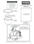 Waring WCIC25 Diagram